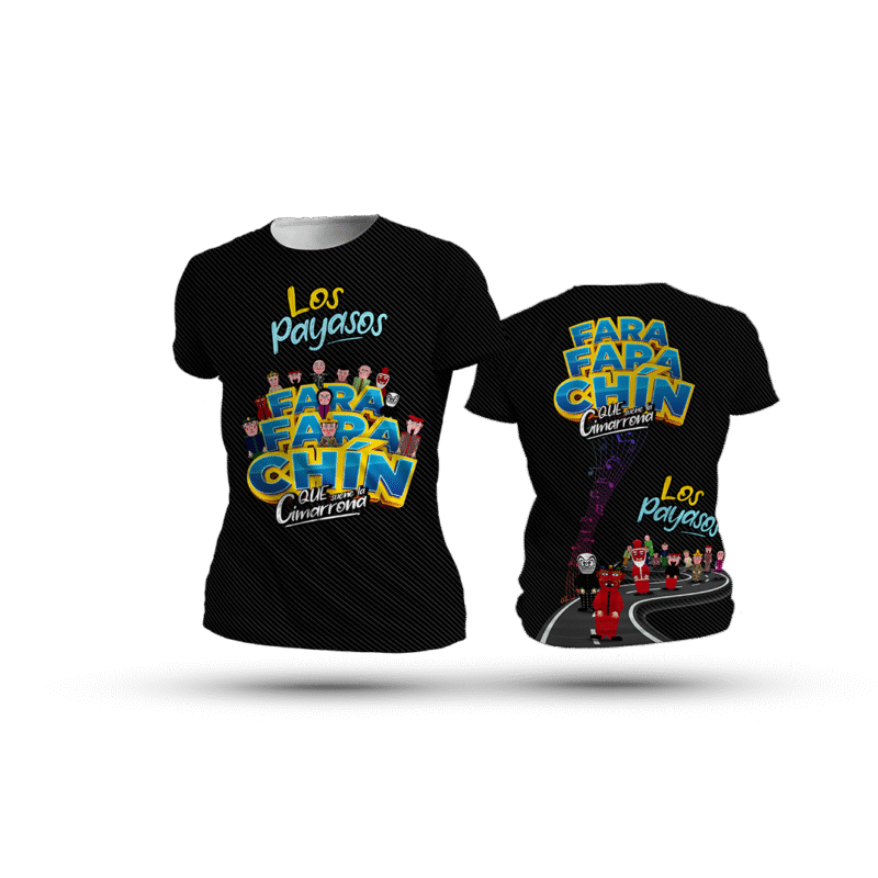 Camiseta FaraFaraChin 1 Negra