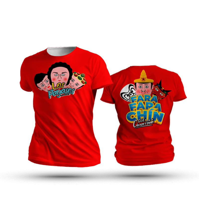 Camiseta FaraFaraChin 2 Roja