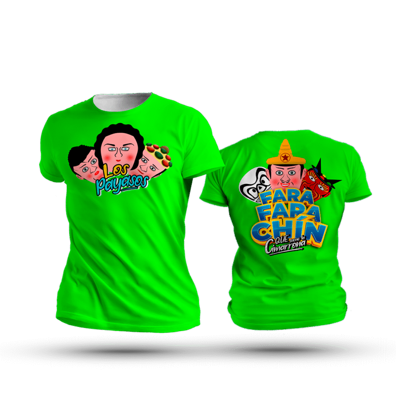 Camiseta FaraFaraChin 2 Verde