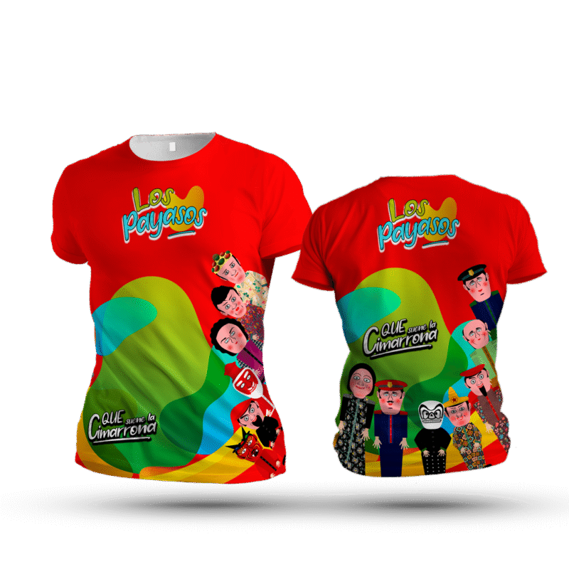 Camiseta Los Payasos 1 Roja